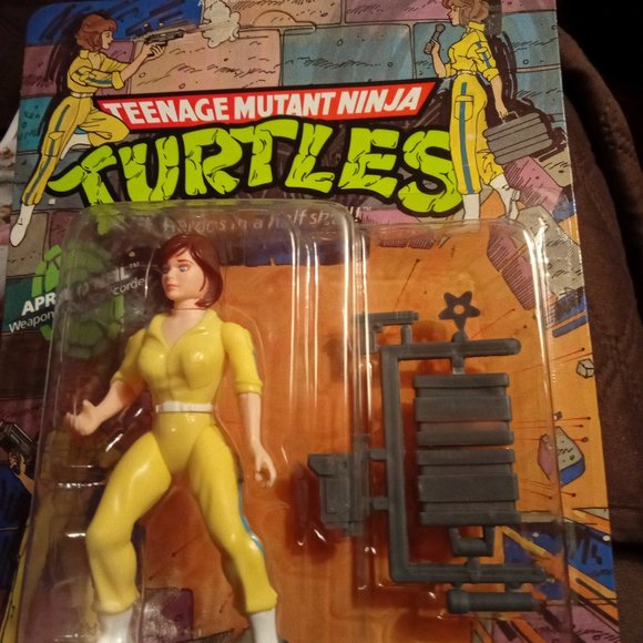 VINTAGE 1988 PLAYMATE TEENAGE MUTANT NINJA TURTLES TMNT APRIL O'NEIL UNPUNCHED